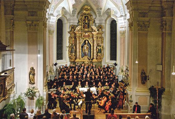 Der Jubilate-Chor Zorneding gibt am Sonntag ein Komzert mit dem Barockensemble Vaterstetten.	Foto: VA