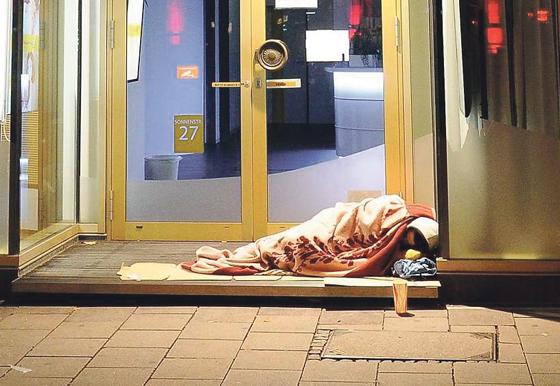 Geschätzte 550 Menschen leben in München auf der Straße, 6.000 Menschen gelten als wohnungslos. 	Foto: VA