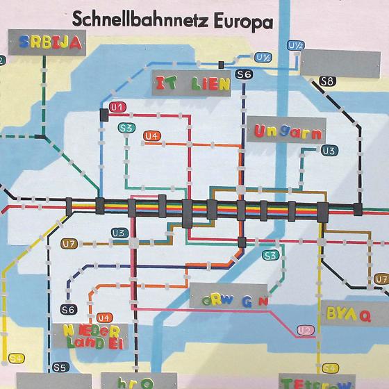 Wenn sich Europa nur so einfach verbinden ließe wie mit diesem Schnellbahnnetz…	Foto: VA