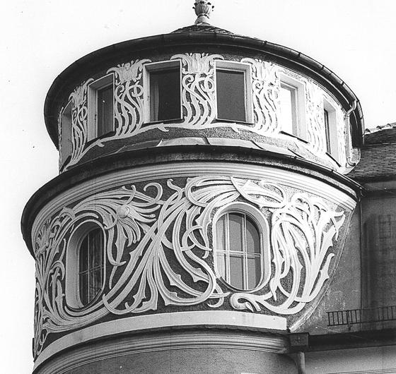 Der Turm der Villa Berchtoldsheim.       Foto: NordOstKultur