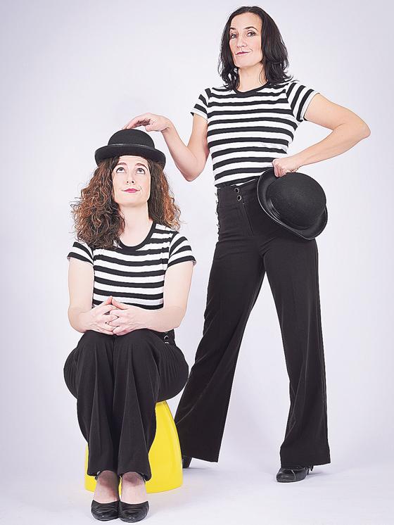 Präsentieren ihre schmackhafte Kabarettmischung: Bele Turba und Nadia Tamborrini.	Foto: VA