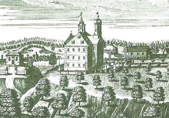 Schloss Falkenberg war einst Sitz der Adeligen Benno und Anton von Hofstetten. 	 	Repro: Historischer Verein