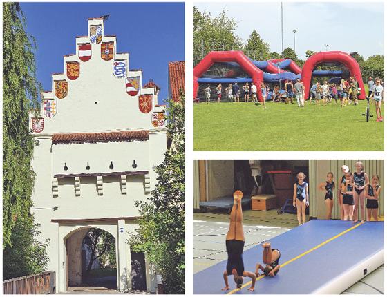 Am kommenden Samstag feiert der TSV Grünwald ein buntes Sommerfest anlässlich seines runden Geburtstags. Erstmalig findet dabei ein sogenannter Burglauf statt. 	Fotos: hw/TSV