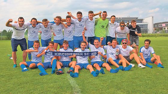 Die Kirchheimer A-Junioren wurden Meister ihrer Liga.	F.: KSC