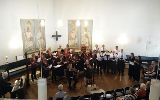 Die Jubiläumskonzerte des Kirchenchores fanden am in  Grafing und Zinneberg statt.  	Foto: Kirchenchor