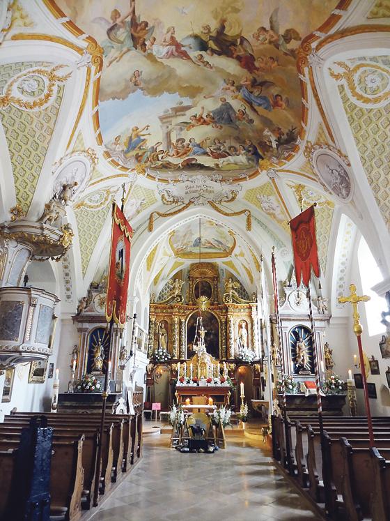 Die Leonhardikirche in Siegertsbrunn bietet einen wunderschönen Rahmen für eine halbe Stunde mit Musik.	Foto: VA