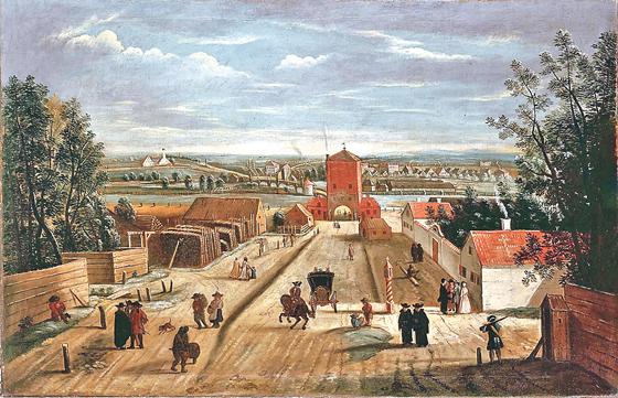 München anno dazumal: Unser Bild stammt aus dem Jahr 1765 und zeigt die Isarbrücke.	Foto: VA