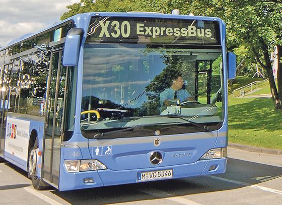 Mit den Expressbuslinien beschleunigt die MVG den Busverkehr in München. Foto: MVG