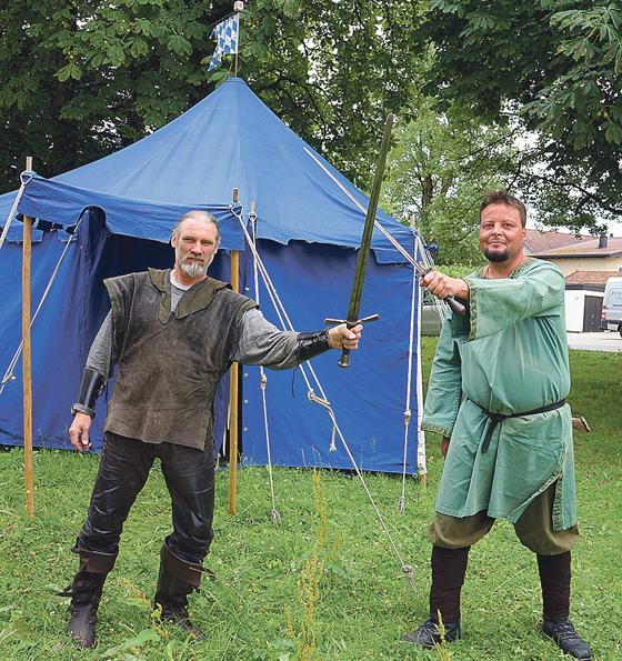 Beim Mittelalterfest in Miesbach wird es auch aufregende Schwertkämpfe zu sehen geben.	Foto: hw