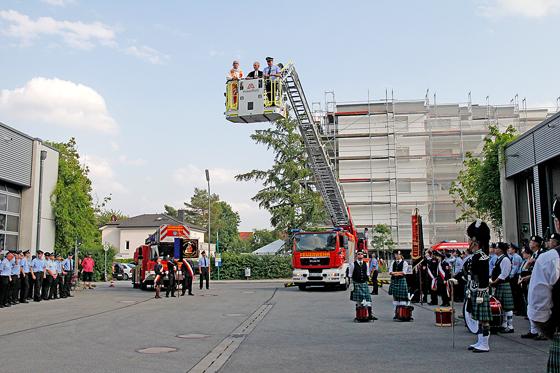 Ende Juni fand die feierliche Fahrzeugweihe statt. 	Foto: Sabine Herrmsdorf