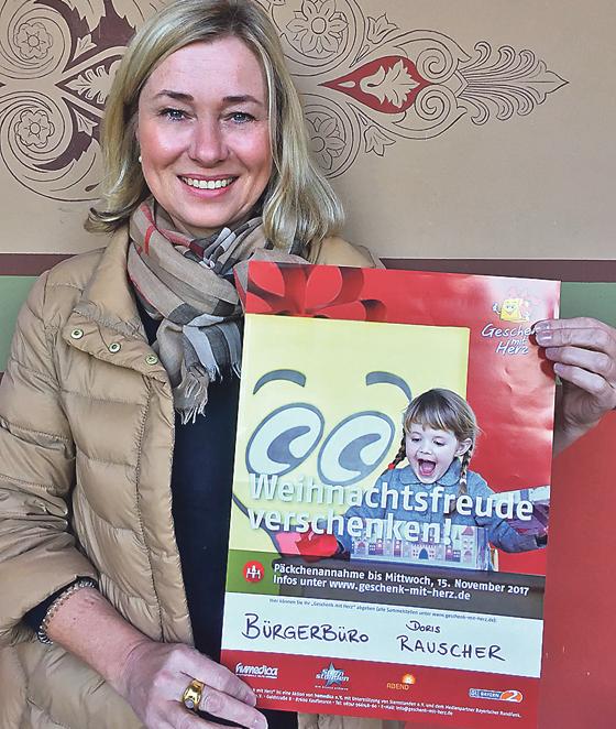 Das Bürgerbüro von Doris Rauscher wird bis 15. November zur Packerl-Sammelstelle für bedürftige Kinder	Foto: MdL
