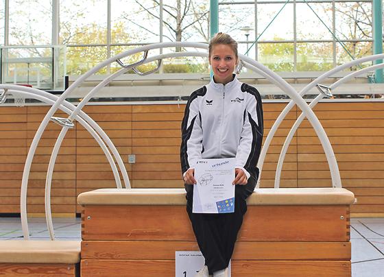 Daniela Müth (SVN) hat sich mit ihrer Leistung einen Startplatz für den Deutschland-Cup gesichert.	Foto: VA