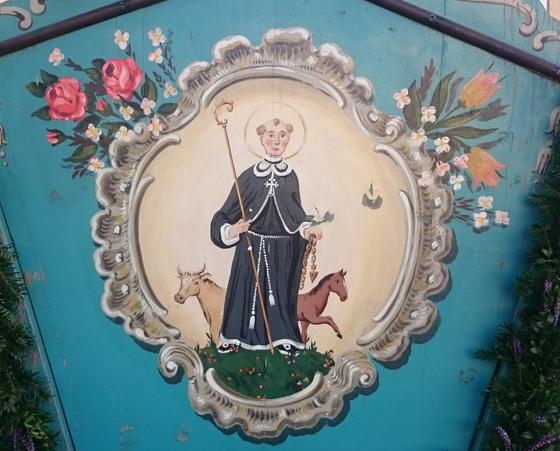 Der Heilige Leonhard wird seit Jahrhunderten als Schutz- heiliger des landwirtschaftlichen Viehs verehrt.	Foto: sd