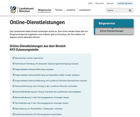 Ein Großteil der Verfahren kann inzwischen online bequem abgewickelt werden.	Foto: landkreis-muenchen. de