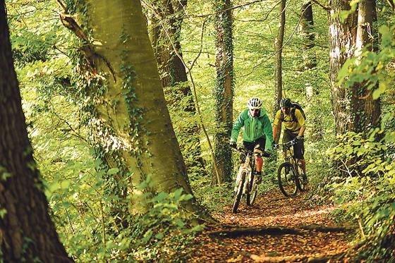 Mountainbiking soll im Isartal auf möglichst attraktiven Routen möglich sein, aber auf ein naturverträgliches Maß begrenzt werden.	Foto: Ralf Glaser/www.trails.de