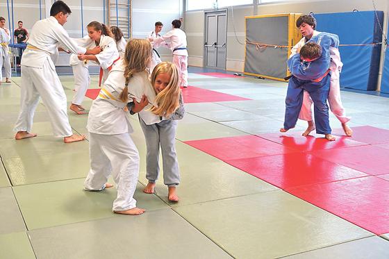 Die Judo-Kinder des ESV, verbesserten in großen Schritten ihre Technik an einem Trainingswochenende.	Foto: privat