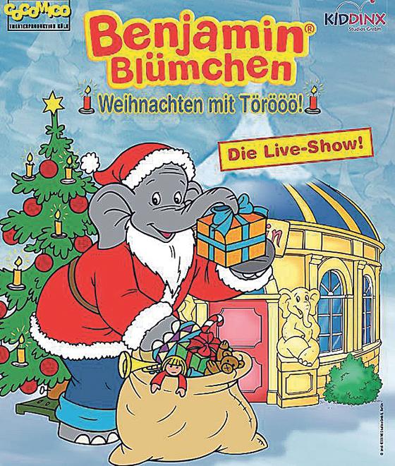 Am 29. Dezember ist Benjamin Blümchen um 15 Uhr zu Gast in Kulturzentrum Taufkirchen. Foto: VA