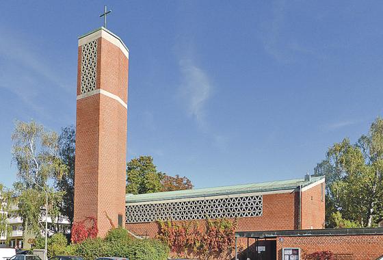 Die heutige Offenbarungskirche wurde im Jahr 1962 eingeweiht.	Foto: Aisano, Wikimedia Commons (CC BY-SA 3.0)