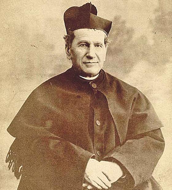 Don Giovanni Bosco im Jahr 1887.	Foto: gemeinfrei