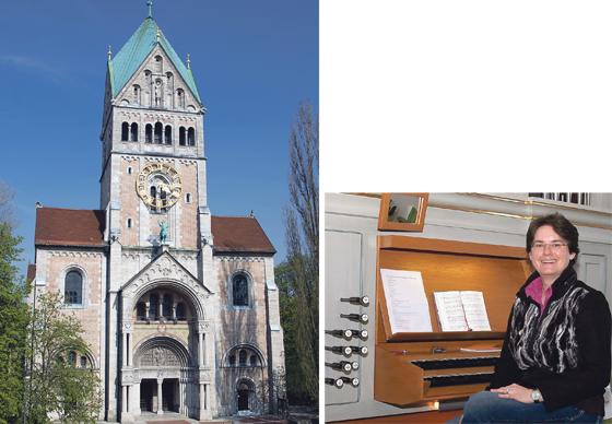 Dr. Angelika Tasler leitet das vorösterliche Konzert in St. Anna im Lehel.	Fotos: Thomas Effinger (l.), privat