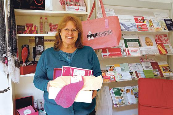 Die Gründerin und Vorsitzende von Brustkrebs Deutschland e.V. Renate Haidinger hofft auf viele Mitstreiter im Kampf gegen die tückische Krankheit. 	Foto: hw