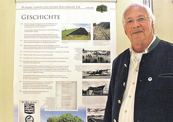 Heimatpfleger Günter Staudter wird am 21. Juni über die bewegte Geschichte des Landschaftsparks berichten.	Foto: hw