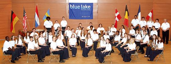 Seit über 20 Jahren kommt regelmäßig ein Ensemble des »Blue Lake International Exchange Programm« nach Ottobrunn. 2016 war das Jugendorchester »International Northern Winds« zu Gast.	Foto: privat