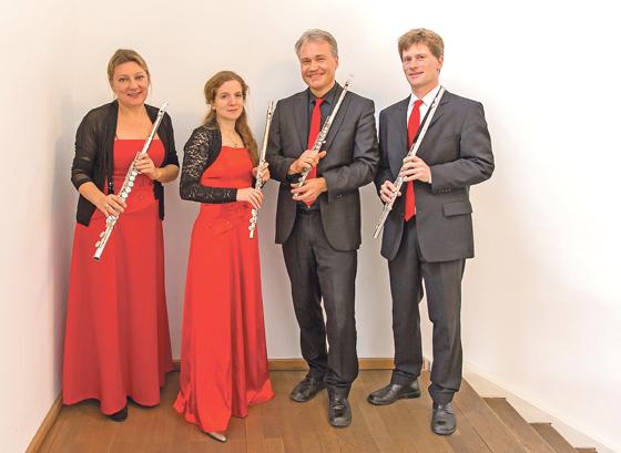 Flötentöne von Ladon Quartett mit Werken der Klassik, der Belle Epoque und des Impressionismus.	Foto: VA