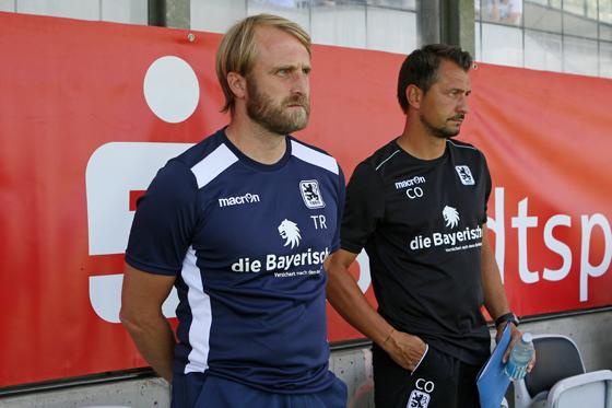 Stellvertreter in Bayreuth: Löwen-Co-Trainer Oliver Beer (rechts). Foto: Anne Wild