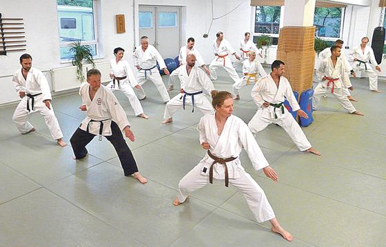 Im Jiu-Jistu München 1984 betreibt der Verein klassische japanische Kampfkunst und Selbstverteidigung. 	Foto: privat