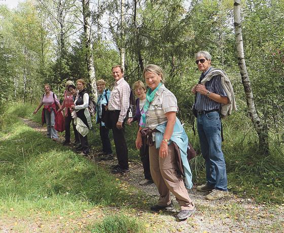 Gemeinsam mit der Wandertruppe des Familienzentrums Trudering nach Altomünster wandern.	Foto: privat