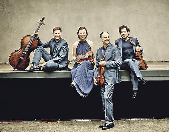 Das Signum Quartett tritt am 21. Juni im August-Everding-Saal in Grünwald auf.	Foto: Irene Zandel