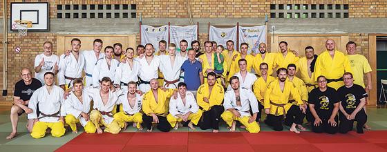 Die Judocommunity begegnen sich immer mit Respekt und Freundschaft.	Foto: Renè Weil
