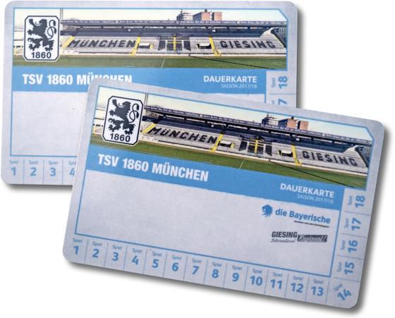 Wieder begehrt: Dauerkarten beim TSV 1860 München. Foto: Anne Wild