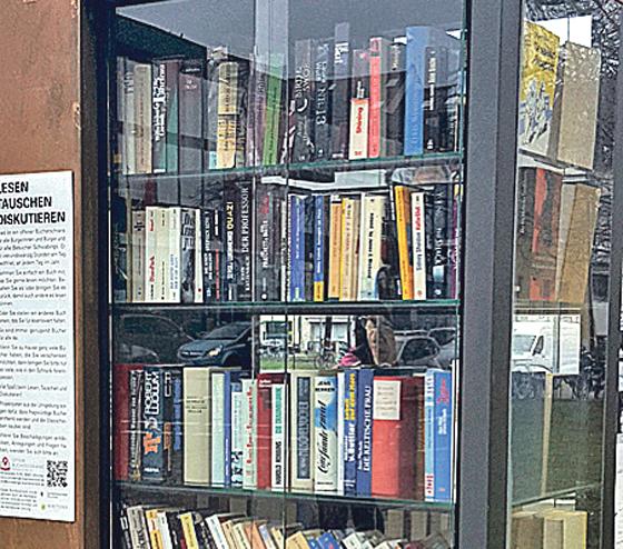 Berg am Laim soll einen »Offenen Bücherschrank« auf dem Platz am Grünen Markt bekommen.	Foto: privat