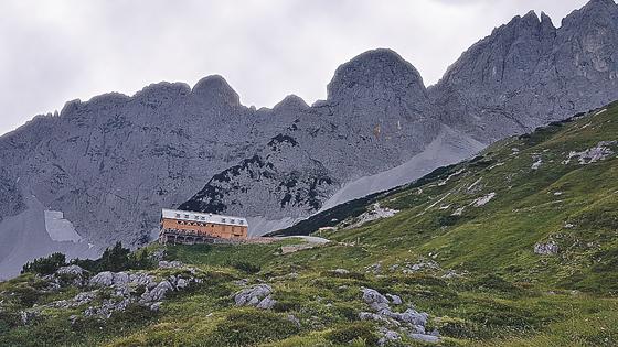 Berghütten sind Sehnsuchtsort und Schutzort zugleich. 	 	Foto: Stefan Dohl
