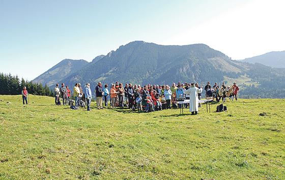 Der Heuberg bietet die wunderschöne Kulisse für die Bergmesse am 16. September. 	Foto: Privat