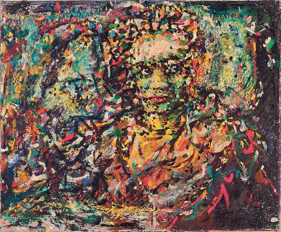 »Beethoven«  dargestellt von dem deutschen Expressionisten Fritz Ascher 1924/25.	Foto: Malcolm Varon, New York
