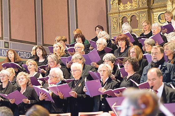 Die Chorvereinigung Haar sindt den Elias von Mendelssohn Bartoldy in St. Raphael.	Foto: VA