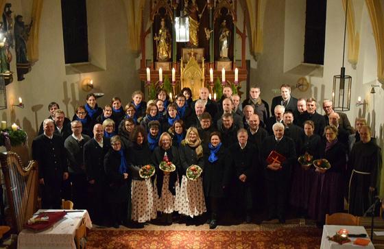 Der Kirchenchor Berganger gibt am Sonntag ein Benefizkonzert für die Kinderkrebshilfe. Foto: Stefan Riedl