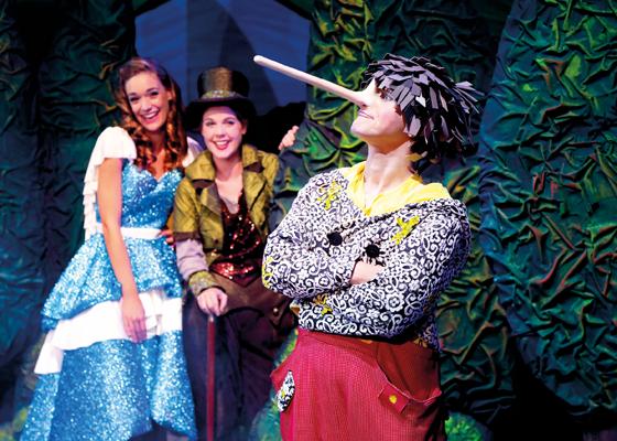 Pinocchio ist ein großer Musical-Spaß für alle ab vier Jahren. Gezeigt wird es am 6. Dezember im Wolf-Ferrari-Haus. Foto: Daniela Landwehr