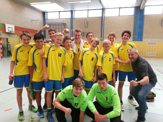 Die männliche B-Jugend der Schwabinger Handballer zeigte in Karlsfeld eine beeindruckende Leistung. Foto: MTSV Schwabing
