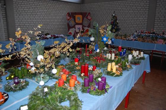 Am ersten Adventswochenende veranstaltet die Gemeinde St. Thomas wieder einen Adventsbasar. Foto: VA