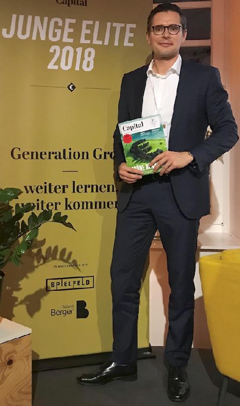 Florian Aschbrenner: mit Talent, Fleiß und Ausdauer zum Erfolg. Das hat dem 36-Jährigen auch die Auszeichnung als einer der Top 40-Manager Deutschlands eingebracht.   Foto: PM
