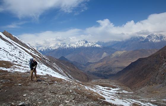 Der Annapurna Circuit kann von gut vorbereiteten Trekkern in 18 bis 21 Tagen begangen werden und gilt als eine der schönsten und abwechslungsreichsten der Welt. Foto: CC BY-SA 3.0