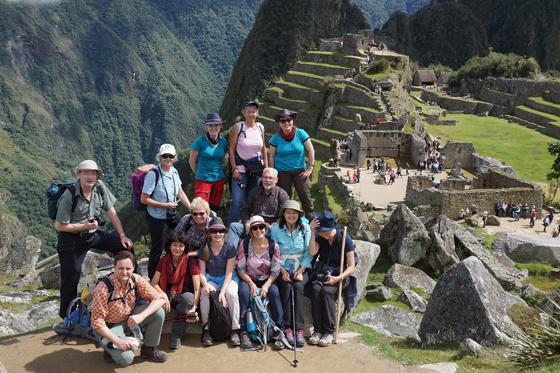 15 Reiseteilnehmer aus St. Thomas machten sich auf den Weg nach Peru: Was sie dort erlebt haben, berichten sie am 2.12. um 17 Uhr in St. Thomas. Foto: privat