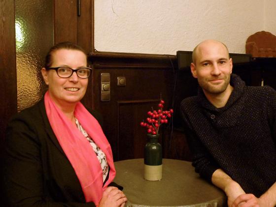 Die neuen Vorsitzenden der SPD Untergiesing, Christiane Kern und Christian Milerferli. Foto: Partei