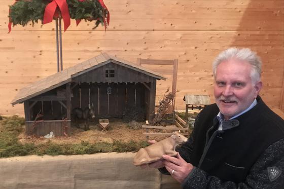 Der evangelische Pfarrer Wolfgang Dörrich aus Holzkirchen hat sich in diesem Jahr Gedanken zur Weihnacht für die Leser des Südost-Kuriers gemacht. Foto: hw