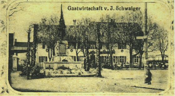 Die historische Postkarte von 1910 ziert das Dezemberbild des neuen Moosacher Kalenders. Foto: GSLM/Stadtarchiv München