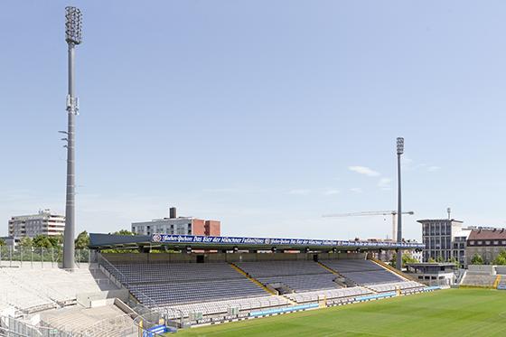 Im Blickpunkt: Grünwalder Stadion. Foto: Anne Wild